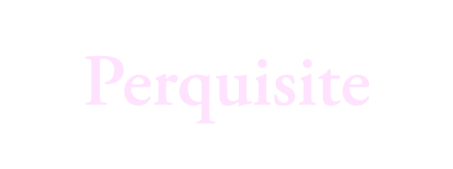 Perquisite