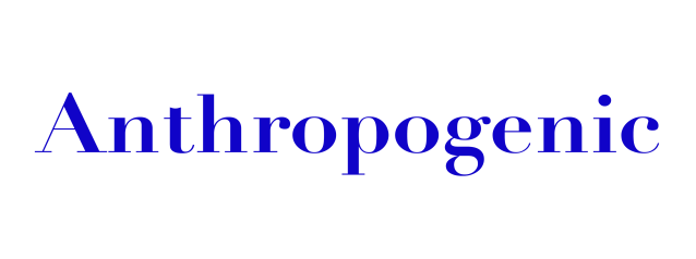Anthropogenic