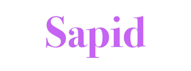 Sapid