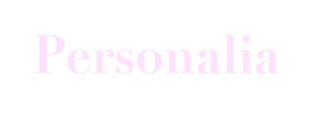 Personalia