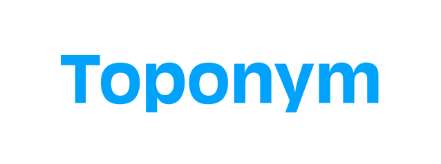 Toponym